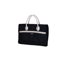 Cargar imagen en el visor de la galería, Legado Crochet Tote (Portátil 12 y 15 pulgadas)
