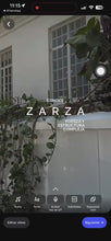 Cargar y reproducir el video en el visor de la galería, Zarza
